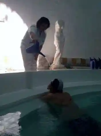 Servicios termales del Balneario Alange