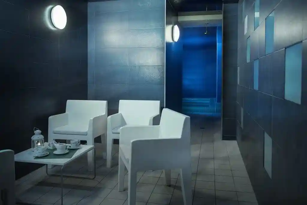 Piscina termal del balneario