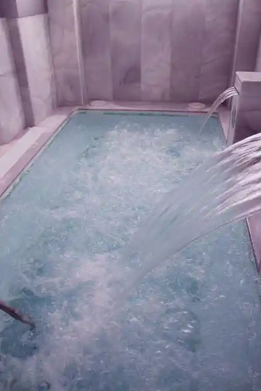 Instalaciones exteriores del balneario