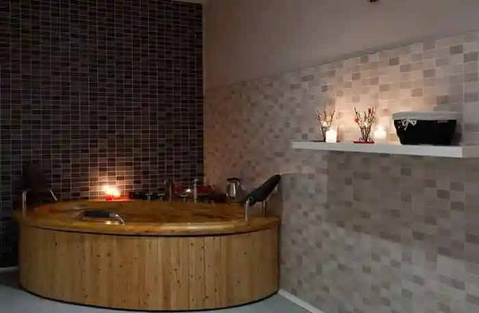 Zona termal del Hotel Balneario Areatza