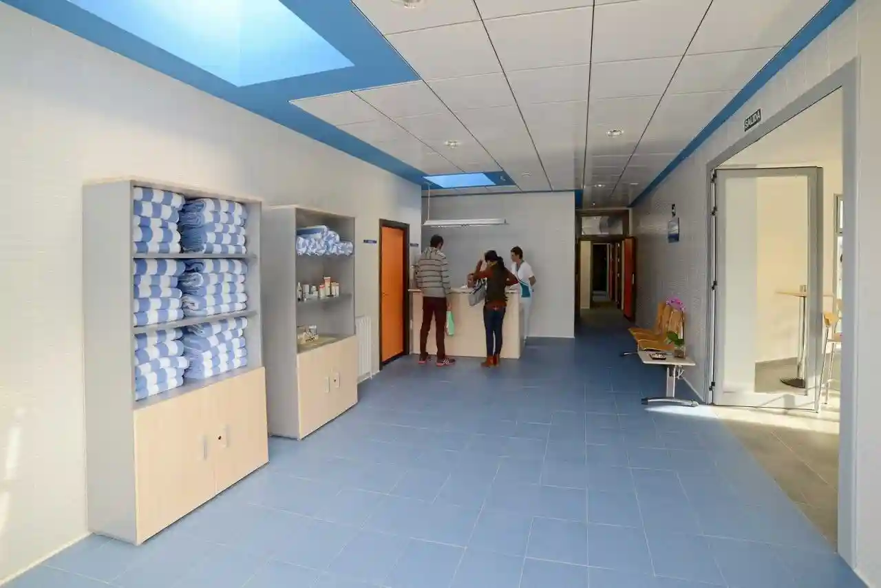 Instalaciones del Balneario Ariño