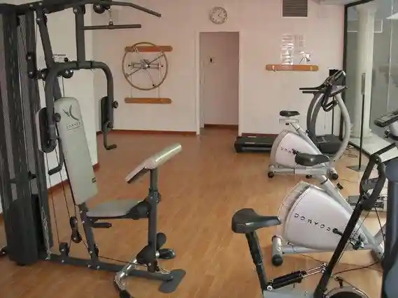 Espacios interiores del balneario