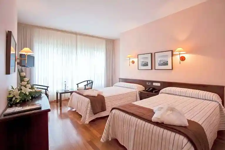 Instalaciones termales del balneario